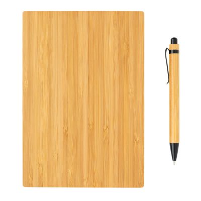 Набор из блокнота и ручки Bamboo, А5, изображение 4