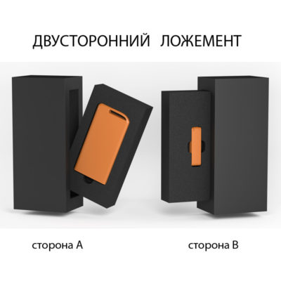 Набор зарядное устройство «Theta» 4000 mAh + флеш-карта «Case» 8Гб  в футляре, покрытие soft touch — 6901-10/8Gb_7, изображение 3