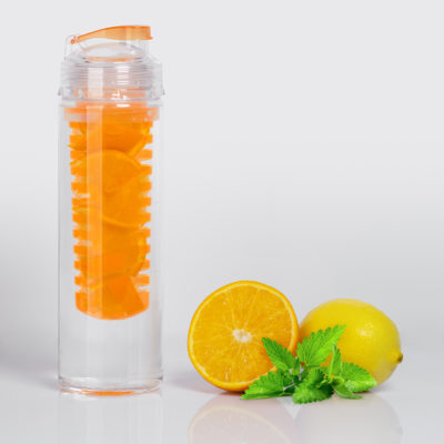 Бутылка для воды «Fruits» с емкостью для фруктов, 0,7 л. — 6341-10_7, изображение 2
