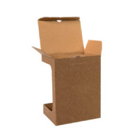 Коробка для кружки 26700, размер 11,9х8,6х15,2 см, микрогофрокартон, коричневый, изображение 2