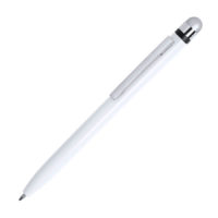 Шариковая ручка с антибактериальным покрытием со стилусом VERNE,  пластик, изображение 1