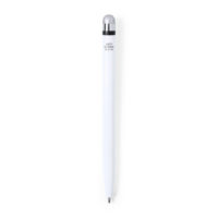 Шариковая ручка с антибактериальным покрытием со стилусом VERNE,  пластик, изображение 3