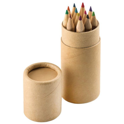 Набор цветных карандашей (12шт)  «Игра цвета» в футляре, изображение 1