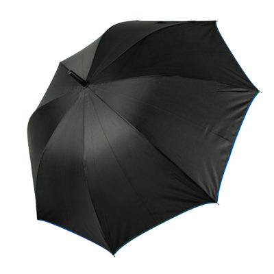Зонт-трость BACK TO BLACK, пластиковая ручка, полуавтомат — 7432/24_1, изображение 2