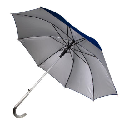 Зонт-трость SILVER, пластиковая ручка, полуавтомат — 8100/26_1, изображение 2