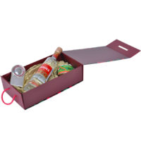 Упаковка подарочная, коробка  «Калинка», складная, изображение 4