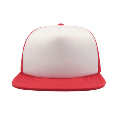 Бейсболка SNAP 90S, 5 клиньев, пластиковая застежка, красный — 25423.08_1, изображение 2
