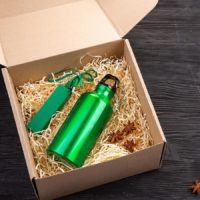 Набор подарочный ENERGYHINT: зарядное устройство, бутылка, коробка, стружка, зеленый — 39401/15_1, изображение 3