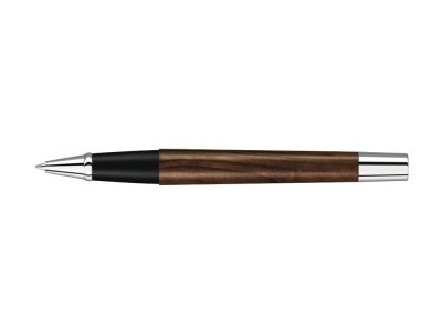 Ручка роллер TITAN WOOD R, синий, 0.7 мм, коричневый/серебряный, изображение 2