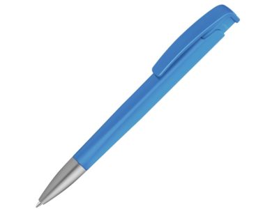 Шариковая ручка с геометричным корпусом из пластика Lineo SI, голубой — 187974.12_2, изображение 1