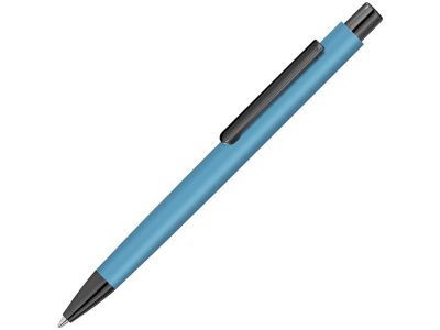 Металлическая шариковая ручка soft touch Ellipse gum, голубой — 187989.12_2, изображение 1