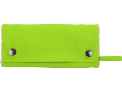 Складная хлопковая сумка для шопинга Gross с карманом, зеленое яблоко — 955103_2, изображение 13