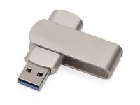 USB-флешка 2.0 на 16 Гб Setup, серебристый, изображение 1