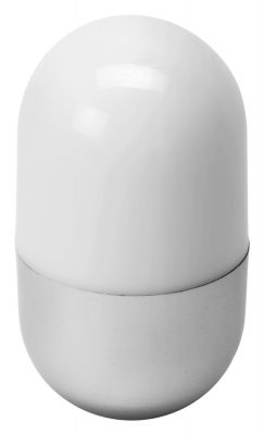 Настольная лампа Weeble, белый / стальной, изображение 1