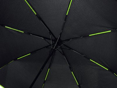 Зонт-полуавтомат складной Motley с цветными спицами, зеленый — 906203_2, изображение 7