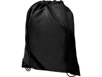Рюкзак со шнурком Oriole с двойным кармашком, черный — 12048600_2, изображение 1