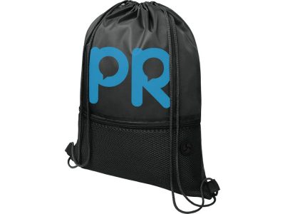 Сетчастый рюкзак со шнурком Oriole, черный — 12048700_2, изображение 6