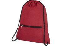 Складной рюкзак со шнурком Hoss, heather dark red — 12050102_2, изображение 2