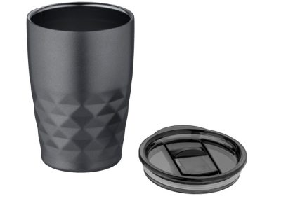 Кружка Geo с вакуумной изоляцией, серый, изображение 3