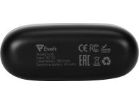 Беспроводные наушники TWS в кейсе Volts. Evolt, черный, пластик, изображение 10