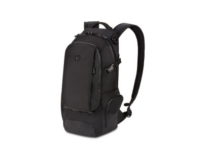 Рюкзак SWISSGEAR, чёрный, полиэстер 1680D, 24 х 15,5 х 46 см, 15,5 л, изображение 1