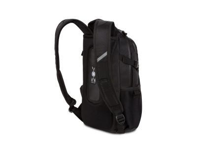 Рюкзак SWISSGEAR, чёрный, полиэстер 1680D, 24 х 15,5 х 46 см, 15,5 л, изображение 2