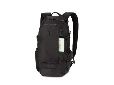 Рюкзак SWISSGEAR, чёрный, полиэстер 1680D, 24 х 15,5 х 46 см, 15,5 л, изображение 7