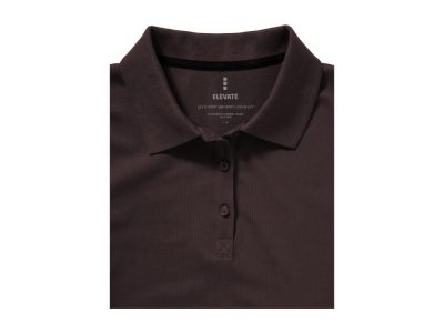 Рубашка поло Seller женская, шоколадный коричневый, изображение 2