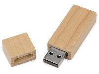 Флеш-карта USB 2.0 16 Gb Woody с магнитным колпачком, натуральный — 620916_2, изображение 2