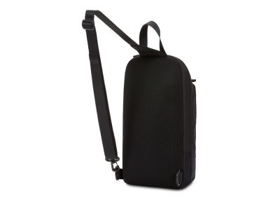 Рюкзак SWISSGEAR с одним плечевым ремнем, черный/красный, полиэстер рип-стоп, 18 x 5 x 33 см, 4 л — 73376_2, изображение 2