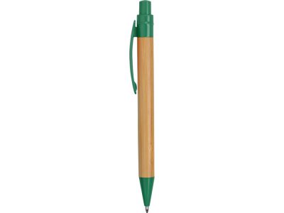 Ручка шариковая Листок, бамбук/зеленый — 18480.03_2, изображение 3