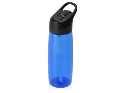 Бутылка c кнопкой Tank, тритан, 680мл Waterline, синий — 811002_2, изображение 1