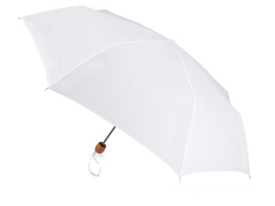 Зонт складной Oliviero, механический 21,5, белый — 10906700_2, изображение 2