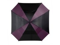 Зонт трость Helen, механический 30, черный/темно-лиловый — 10906004_2, изображение 2