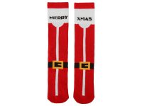 Набор носков с рождественской символикой в мешке мужские, 2 пары, красный, изображение 13