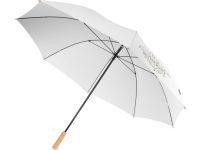 Romee, ветрозащитный зонт для гольфа диаметром 30 дюймов из переработанного ПЭТ, белый — 10940901_2, изображение 7