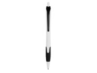 Ручка шариковая Santa Monica, белый/черный, черные чернила — 10639600_2, изображение 2