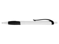Ручка шариковая Santa Monica, белый/черный, черные чернила — 10639600_2, изображение 3