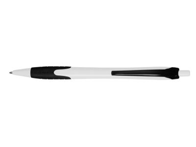 Ручка шариковая Santa Monica, белый/черный, черные чернила — 10639600_2, изображение 4