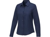 Pollux Женская рубашка с длинным рукавом, темно-синий, изображение 1