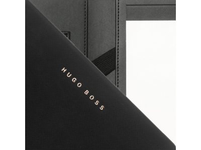 Папка формата А5 Essential. Hugo Boss, черный, изображение 2