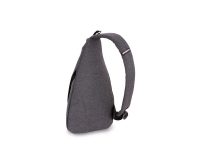 Рюкзак SWISSGEAR на одно плечо, ткань Grey Heather/ полиэстер 600D PU, 25х15х45 см, 7 л, серый, изображение 2
