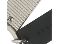 Брелок Grid. Hugo Boss, серебристый/черный, изображение 2