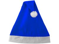 Новогодняя шапка, ярко-синий/белый, изображение 2