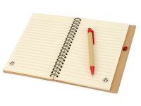 Блокнот Priestly с ручкой, красный — 10626800_2, изображение 3
