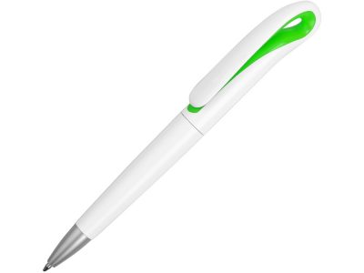 Ручка шариковая Swansea, белый/зеленый, черные чернила — 10630903_2, изображение 1