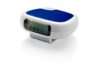 Трекинговый шагомер с экраном LCD Trackfast, белый/синий — 10030301_2, изображение 1
