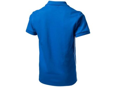 Рубашка поло Backhand мужская, небесно-синий/белый, изображение 2