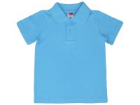Рубашка поло First детская, голубой, изображение 2