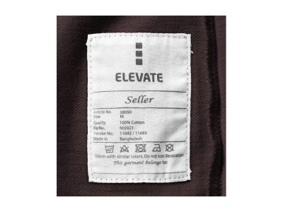 Рубашка поло Seller мужская, шоколадный коричневый, изображение 5